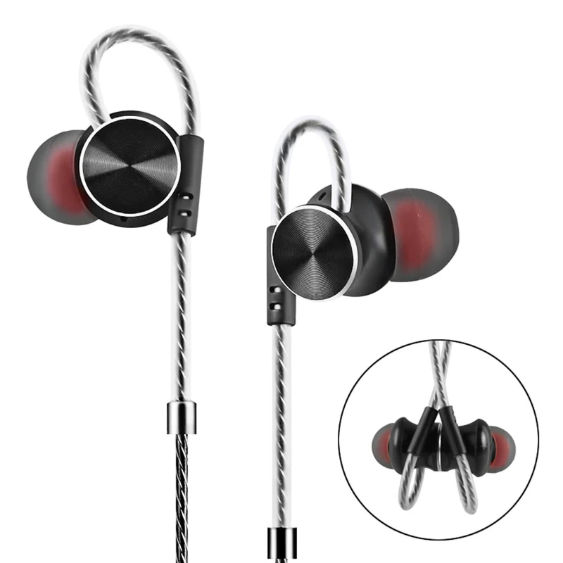 Premium Headset Kopfhörer QKZ-W3 12mm Treiber In-Ear-Headset Ohrhörer Magnetisch