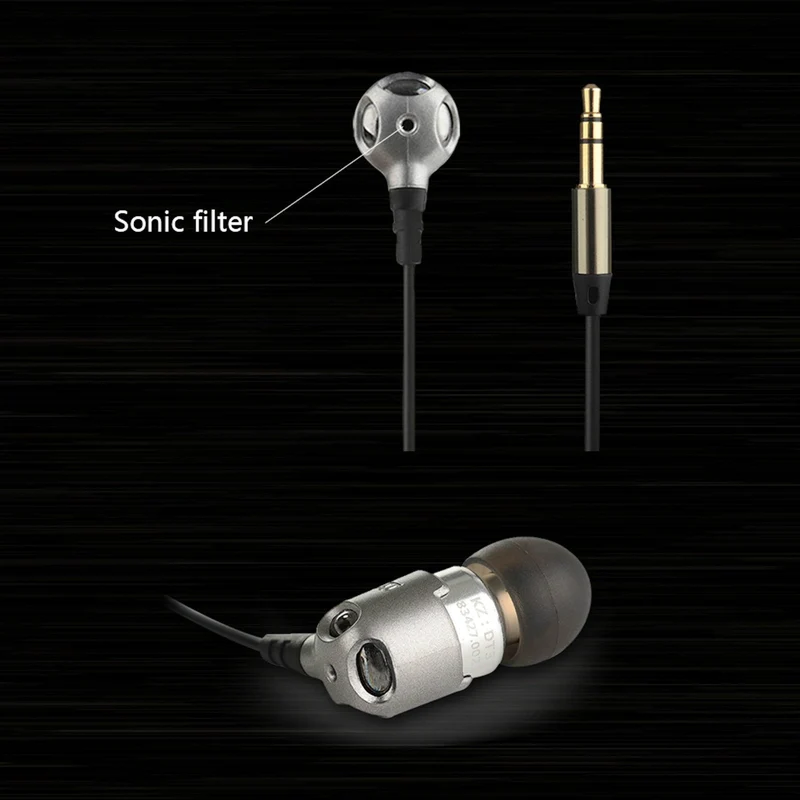 KZ DT3 Professional High-End Double Unit Headphone Kopfhörer In-Ear PU Hardcase