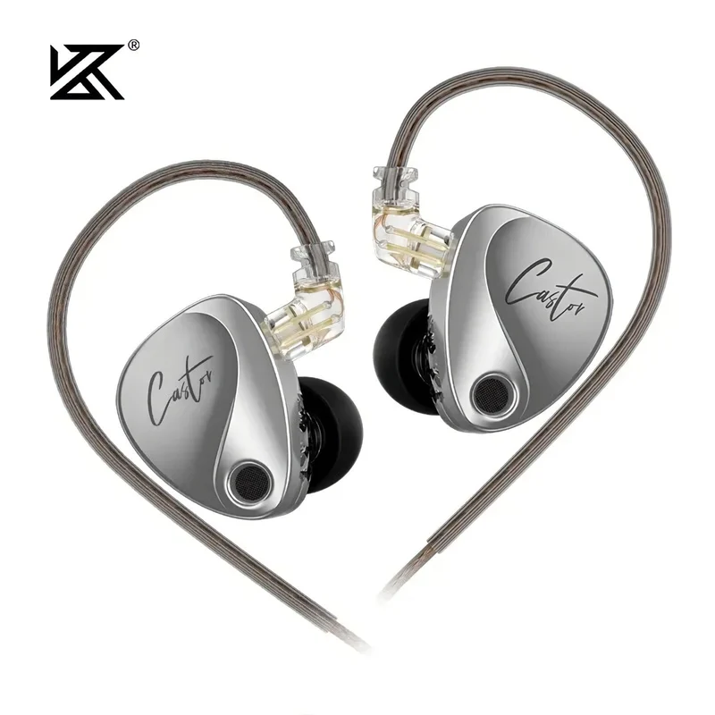 KZ Castor Premium High-End Professional In-Ear Kopfhörer Einstellbarer Bass