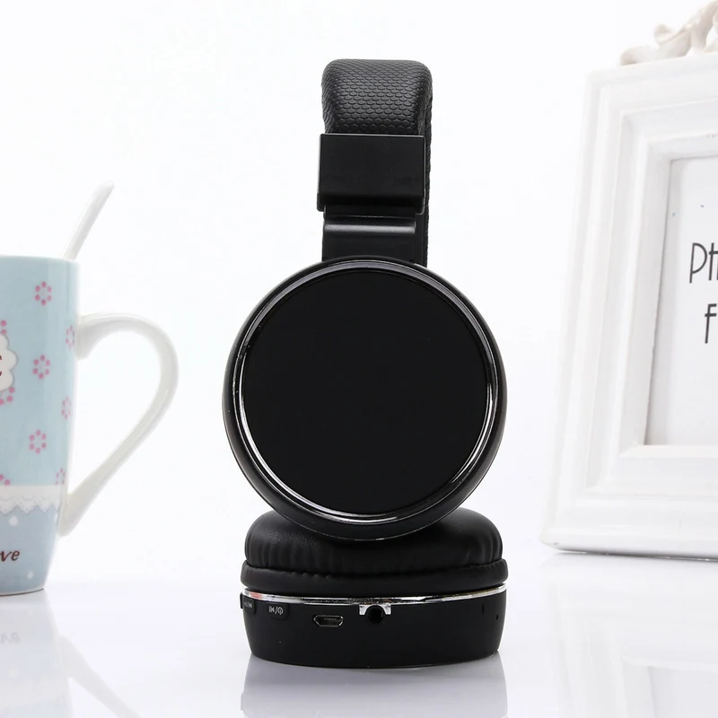 Bluetooth Kopfhörer/Headset SH17 Wireless Headphone TF-Karte 3.5 mm schwarz
