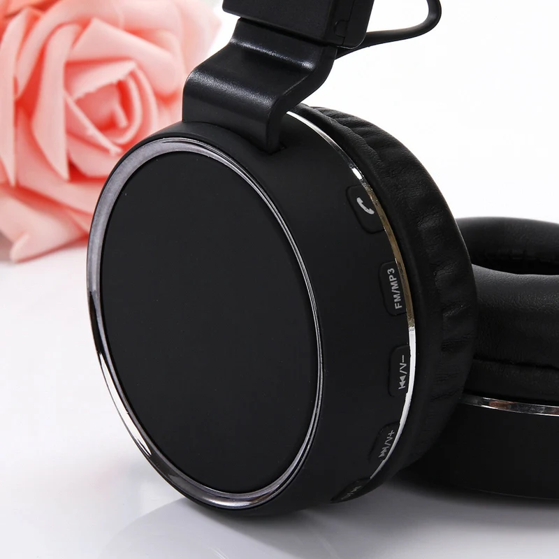 Bluetooth Kopfhörer/Headset SH17 Wireless Headphone TF-Karte 3.5 mm schwarz