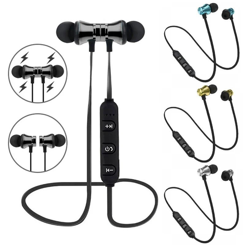 Bluetooth In Ear Kopfhörer Magnetisch Wireless Earphone Headphone M11
