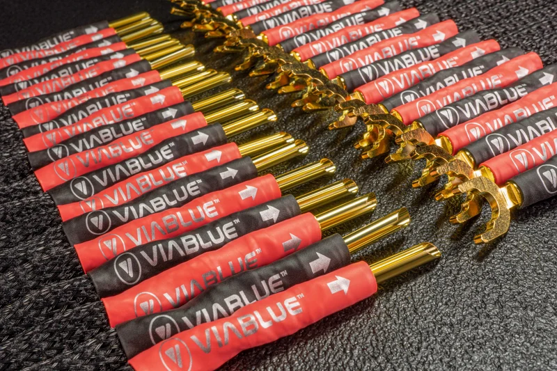VIABLUE SC-4 Kabelbrücken T8 KONTAKTE Kabelschuhe/Bananen