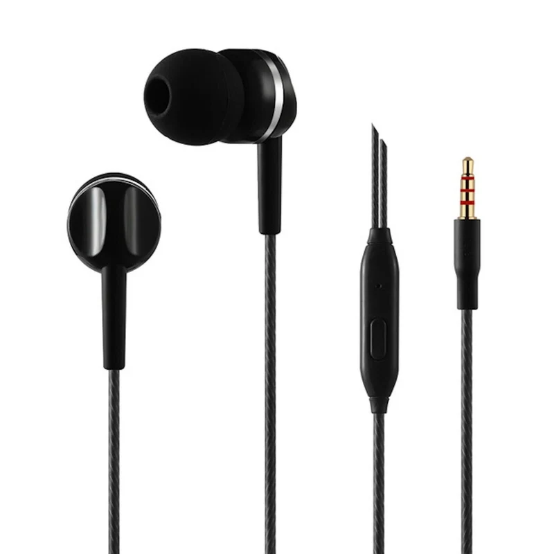 Super Bass In-Ear Kopfhörer S23 | Headset mit Mikrofon | 3,5 mm | inkl. Tasche