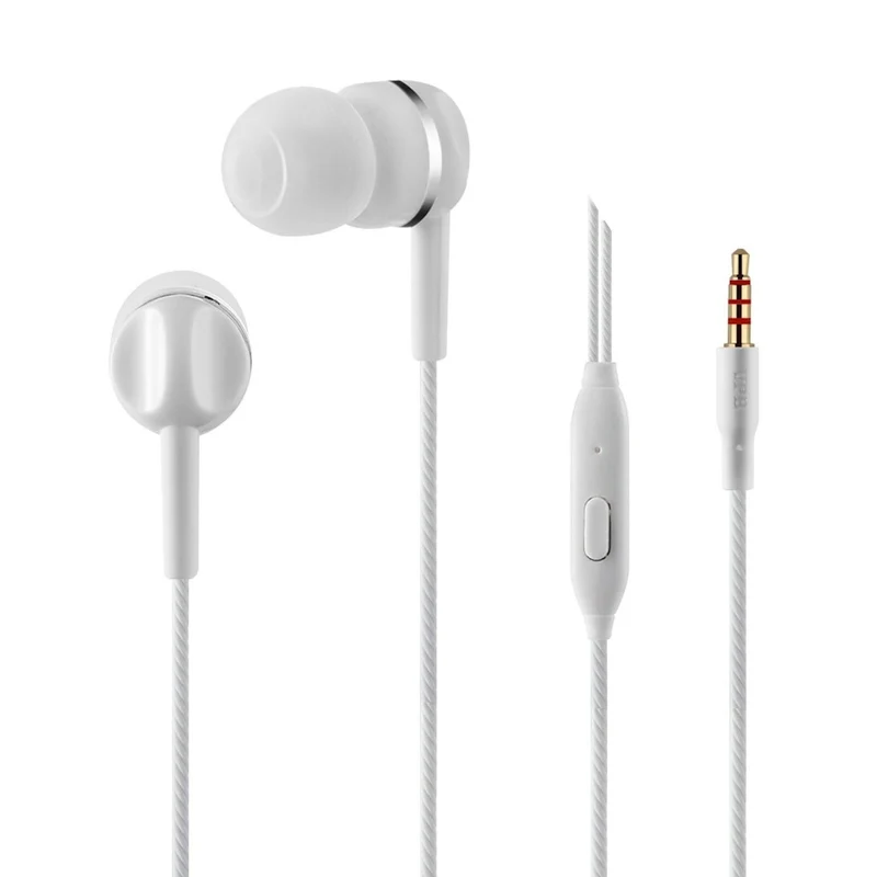 Super Bass In-Ear Kopfhörer S23 | Headset mit Mikrofon | 3,5 mm | inkl. Tasche