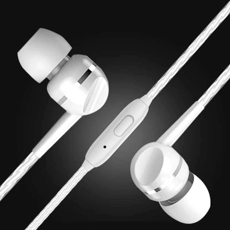 Super Bass In-Ear Kopfhörer S23 | Headset mit Mikrofon | 3,5 mm | inkl. Tasche