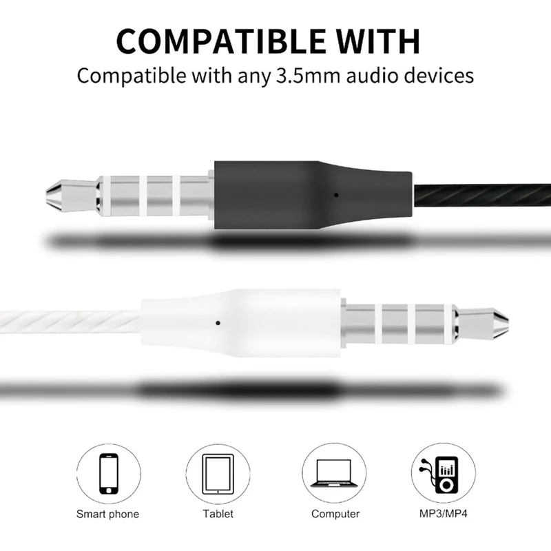 Super Bass In-Ear Kopfhörer Ohrhörer S3 Headset Earphone Headphone + PU-Tasche