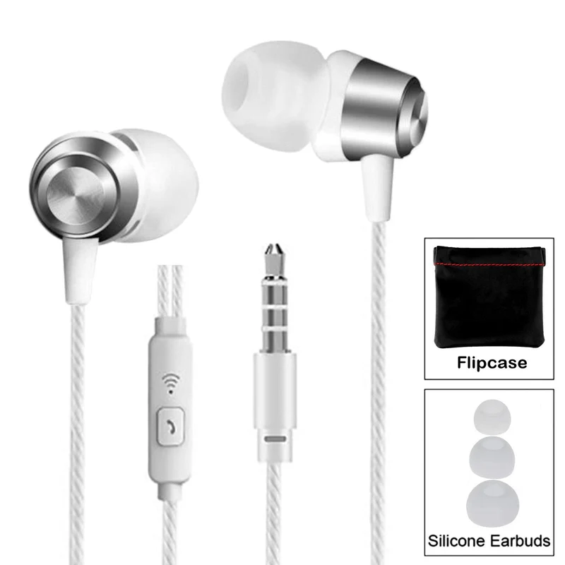 Super Bass In-Ear Kopfhörer Ohrhörer S3 Headset Earphone Headphone + PU-Tasche