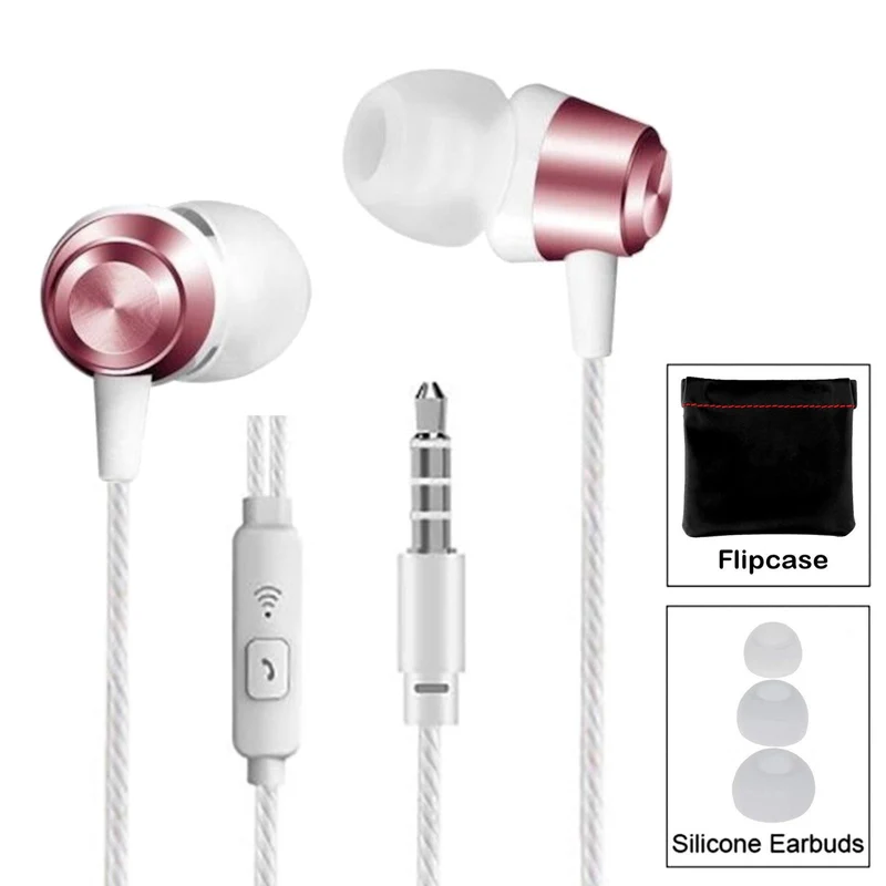 Super Bass In-Ear Kopfhörer Ohrhörer S3 Headset Earphone Headphone + PU-Tasche
