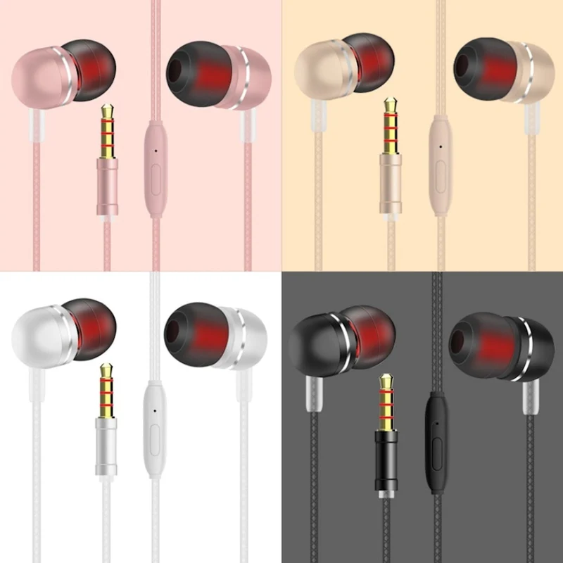 Super Bass In-Ear Kopfhörer Ohrhörer V13 Headset Earphone Headphone + PU-Tasche