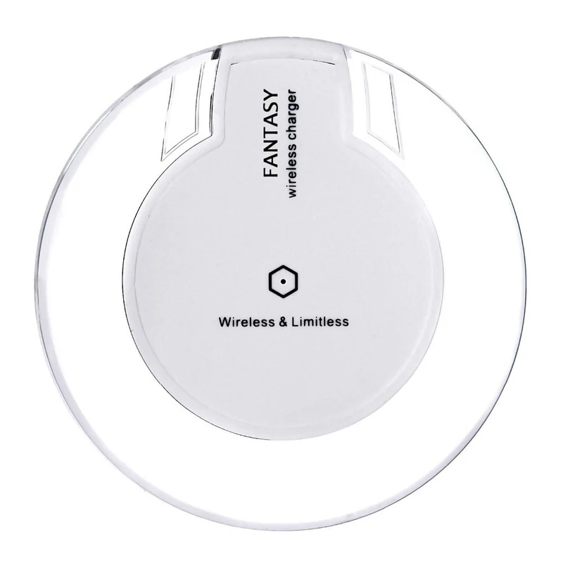 Qi Ladegerät | Wireless Charger Weiss | iPhone Samsung Galaxy Pixel Huawei