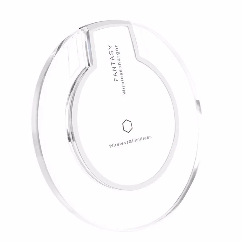 Qi Ladegerät | Wireless Charger Weiss | iPhone Samsung Galaxy Pixel Huawei