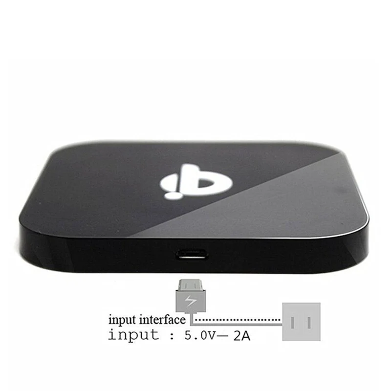 Wireless Charger Q8 Ladegerät Kabellos Ladestation QI 2 x USB für iPhone Samsung