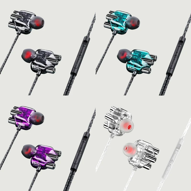 Super Bass In-Ear Kopfhörer Ohrhörer X30 Headset Earphone Headphone + PU-Tasche