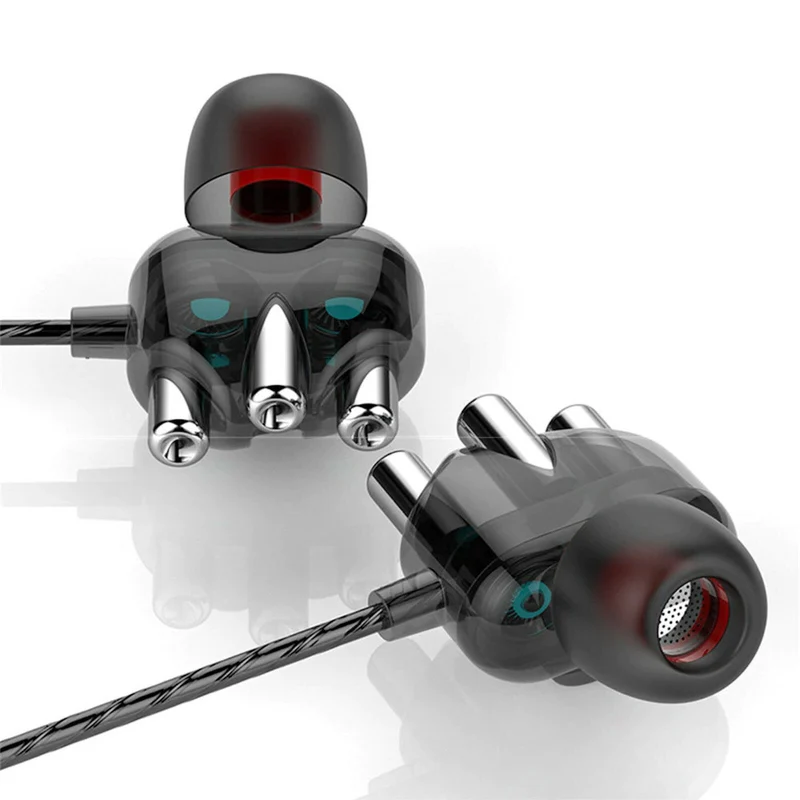 Super Bass In-Ear Kopfhörer Ohrhörer X30 Headset Earphone Headphone + PU-Tasche