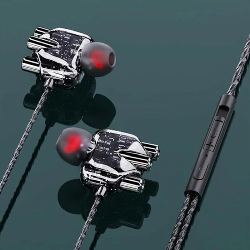 Super Bass In-Ear Kopfhörer Ohrhörer X30 Headset Earphone Headphone + PU-Tasche