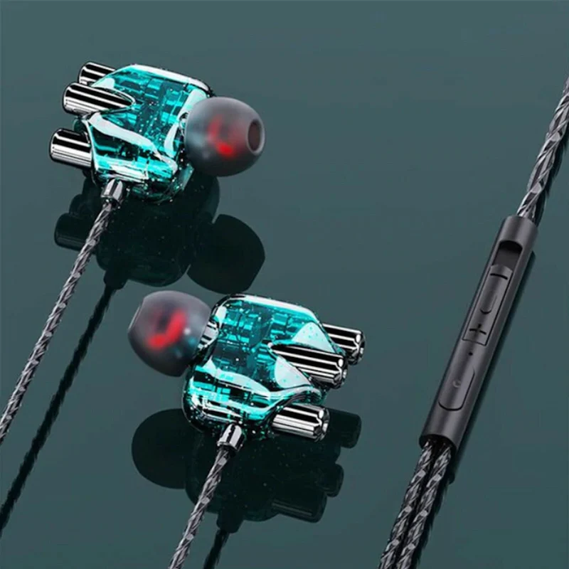 Super Bass In-Ear Kopfhörer Ohrhörer X30 Headset Earphone Headphone + PU-Tasche