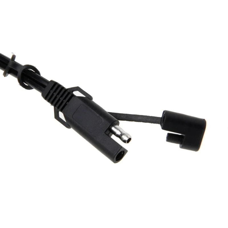 Anschlusskabel mit SAE 72 Stecker und 8mm Ösen, Motorrad Nachrüstsatz Geräte
