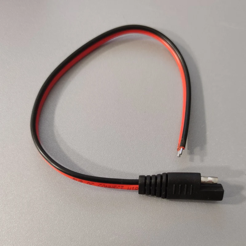 Anschlusskabel mit SAE 72 Stecker auf Lötenden Motorrad Nachrüstsatz Geräte 30cm