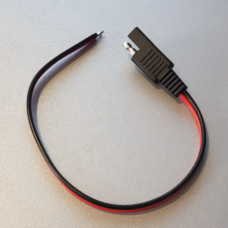 Anschlusskabel mit SAE 72 Stecker auf Lötenden Motorrad Nachrüstsatz Geräte 30cm