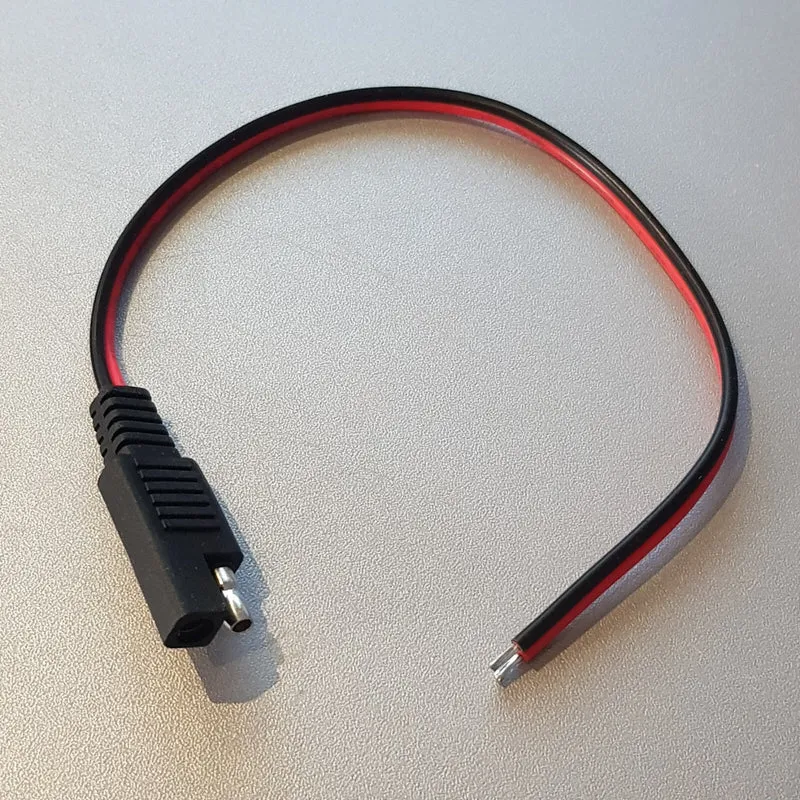 Anschlusskabel mit SAE 72 Stecker auf Lötenden Motorrad Nachrüstsatz Geräte 30cm