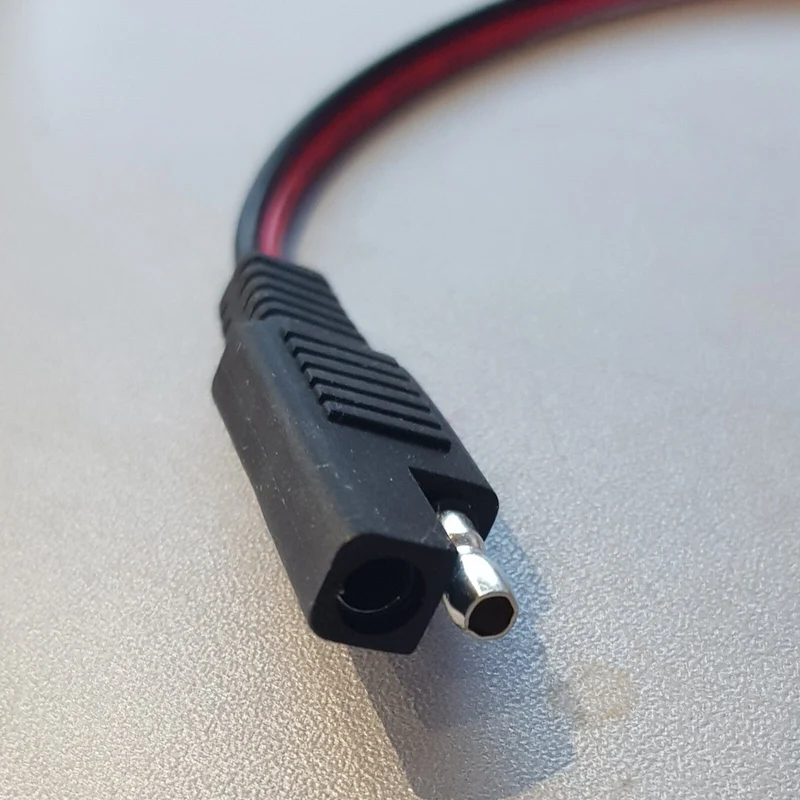 Anschlusskabel mit SAE 72 Stecker auf Lötenden Motorrad Nachrüstsatz Geräte 30cm