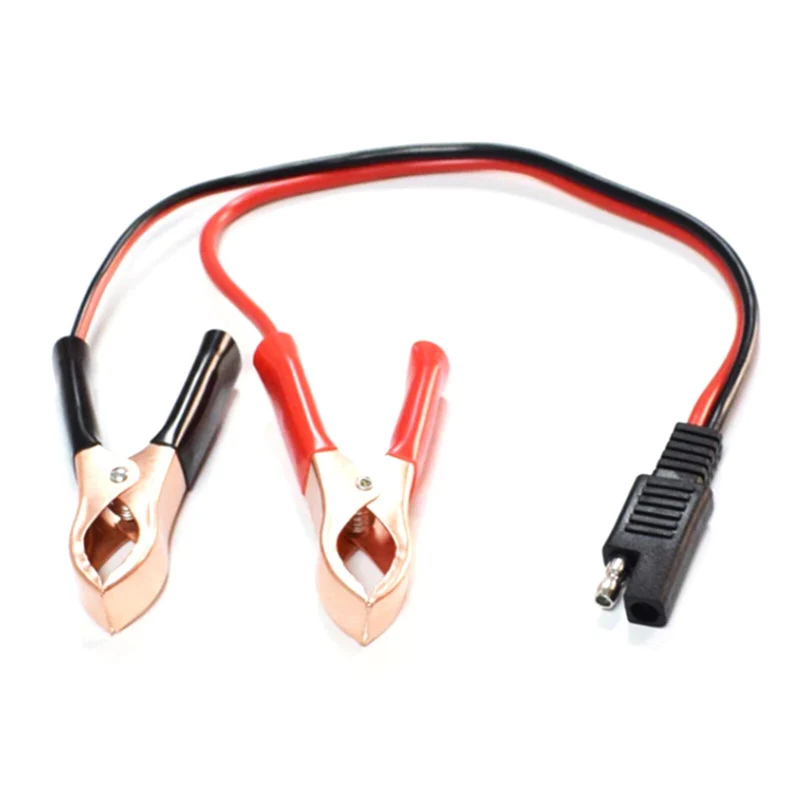 Anschlusskabel mit SAE 72 Stecker auf Batterieklemmen, KFZ Motorrad Nachrüstsatz