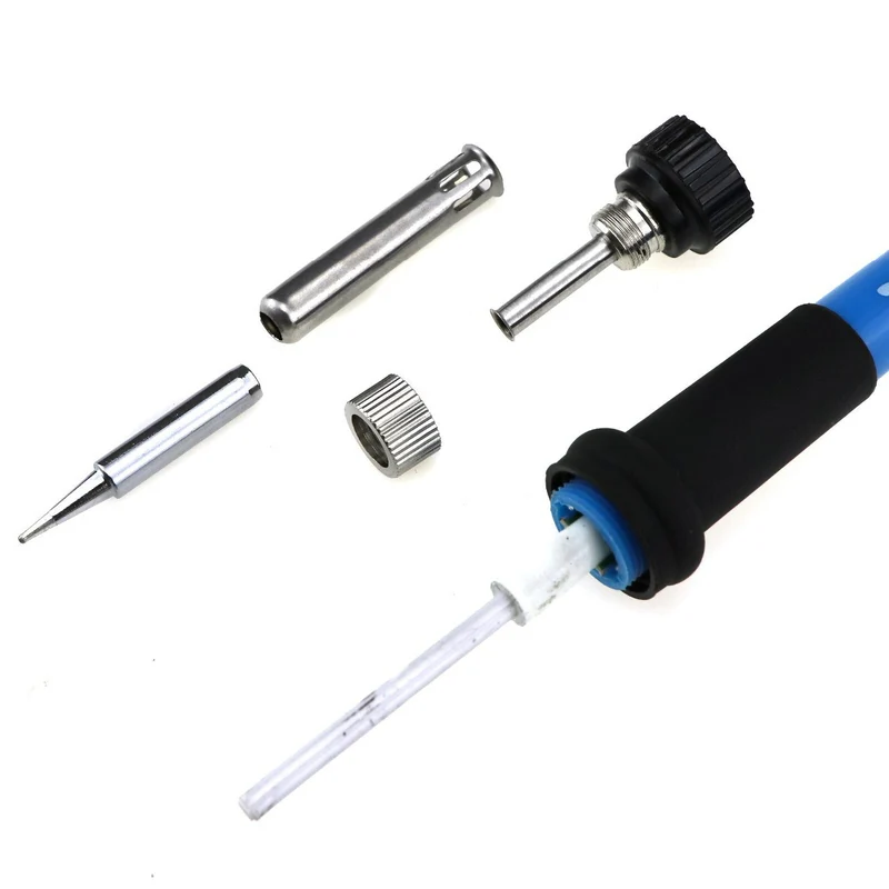 60W Lötkolben Einstellbare Temperatur von 200-450 Grad Soldering Iron Kit