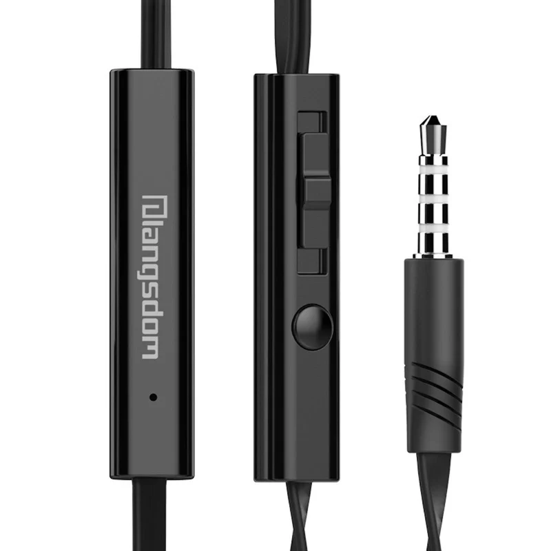 Super Bass In-Ear Kopfhörer Headset JV23 Schwarz Megabass für Samsung, LG, HTC