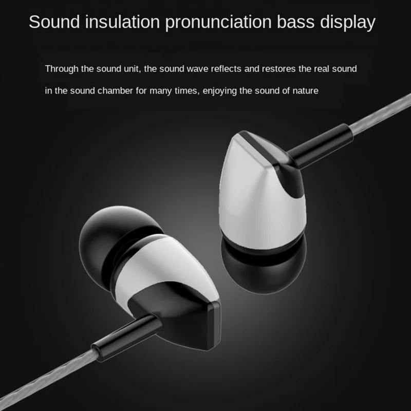 Super Bass In-Ear Kopfhörer Ohrhörer S21 Headset Earphone Headphone + Tasche