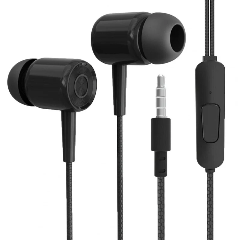 In-Ear Kopfhörer Ohrhörer L5 Headset Earphone Headphone + Tasche Super Bass