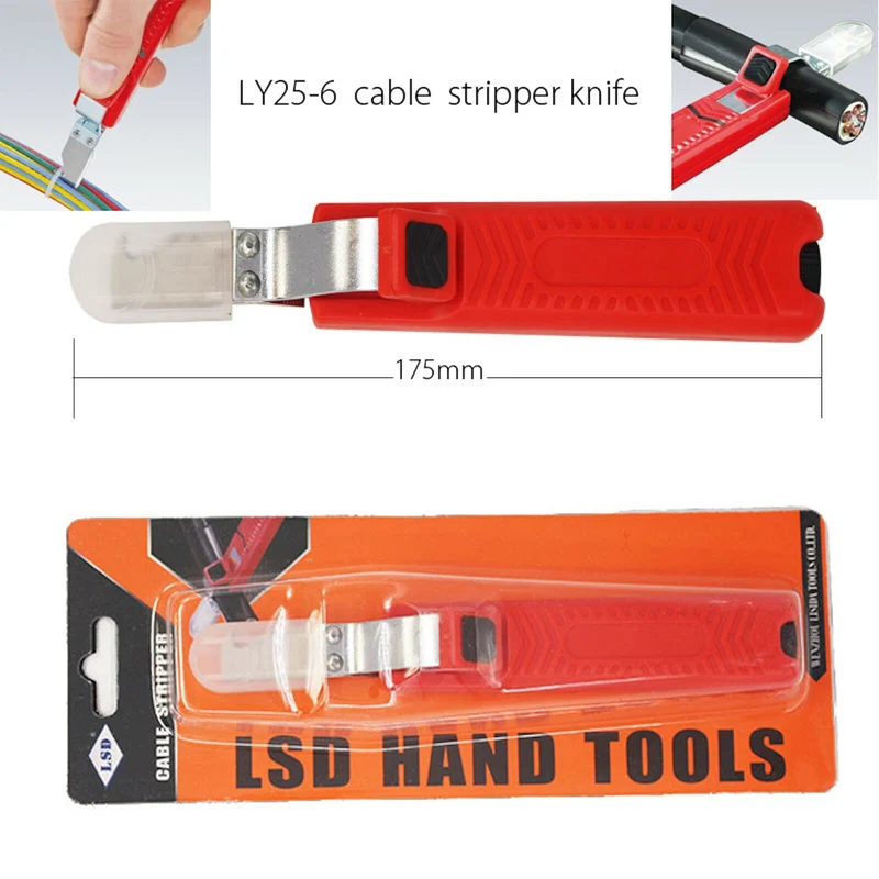 LSD Kabelmesser Nr. 28 H Standard, mit Hakenklinge, für Kabel-Ø 8 - 28 mm