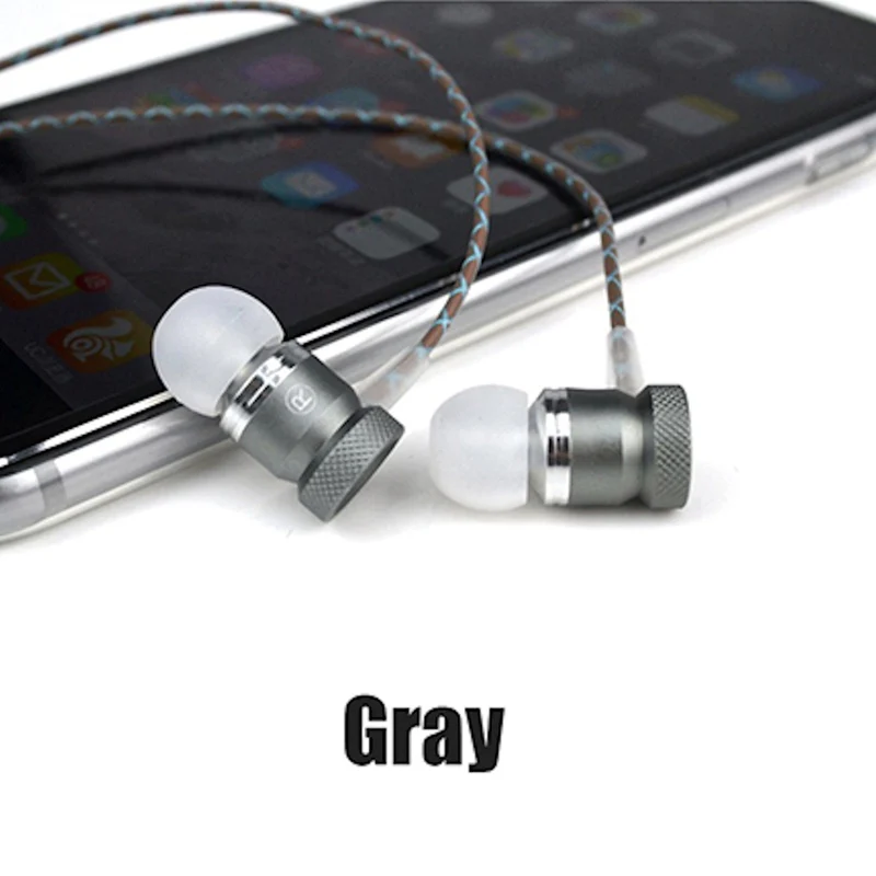 Super Bass In-Ear Kopfhörer T4HS Snake Pro Earphone Headphone Bass Gunmetal