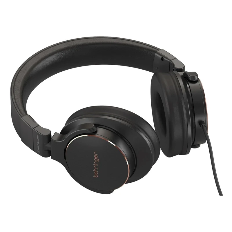 Behringer BH470 BK Geschlossene Kopfhörer – Klarer Sound & Höchster Tragekomfort