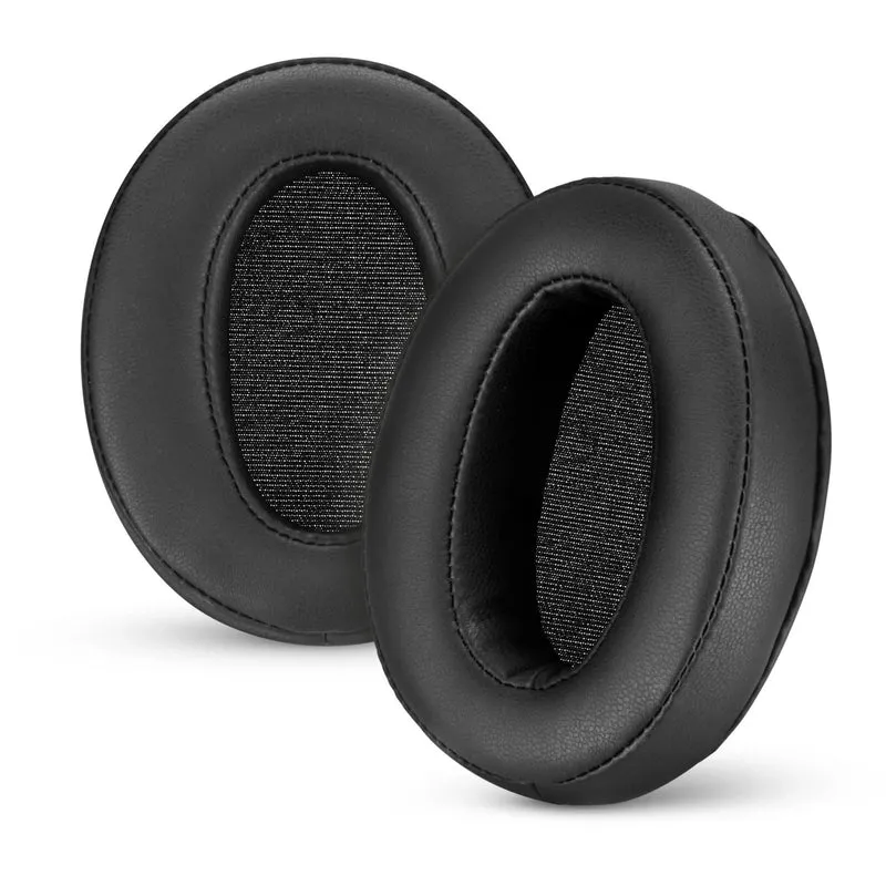 Ohrpolster für Sennheiser Kopfhörer Momentum 2 On Ear Kunstleder Schwarz