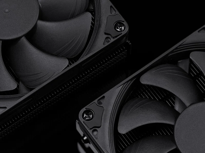 Noctua LGA17XX Low Profile CPU Cooler - Black (NH-L9I-17XX-CH-BK)