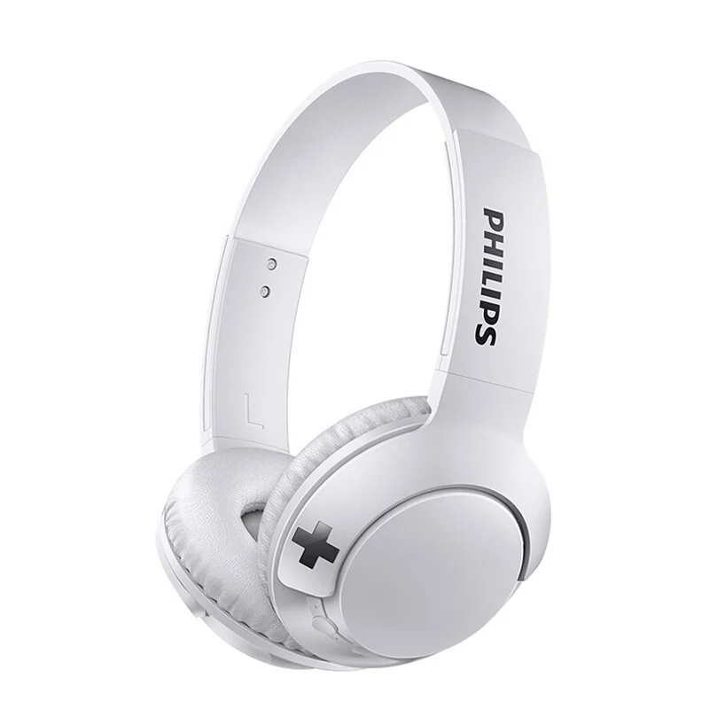 Philips BASS+ SHB3075 Wireless Headphones - Up to 12 Hours of Playtime