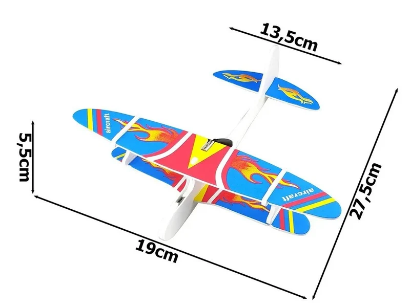 Motor Gleitflugzeug USB Aufladbar Schaumstoff Wurfgleiter Elektro Flugzeug
