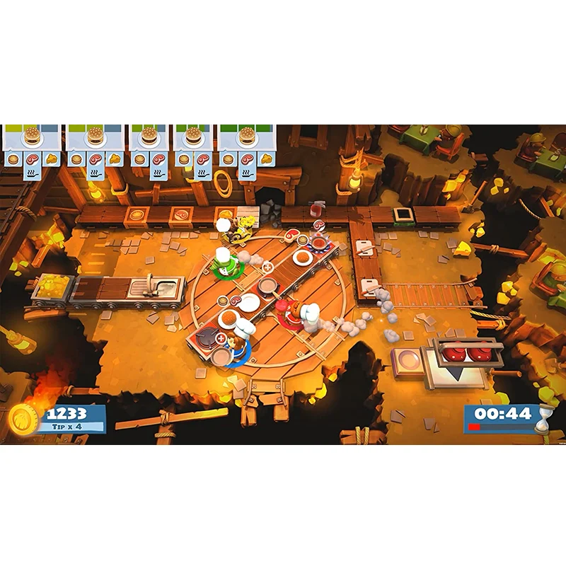 PS4 game Overcooked! 2 [R2] (English/Chinese) physical version for PlayStation 4