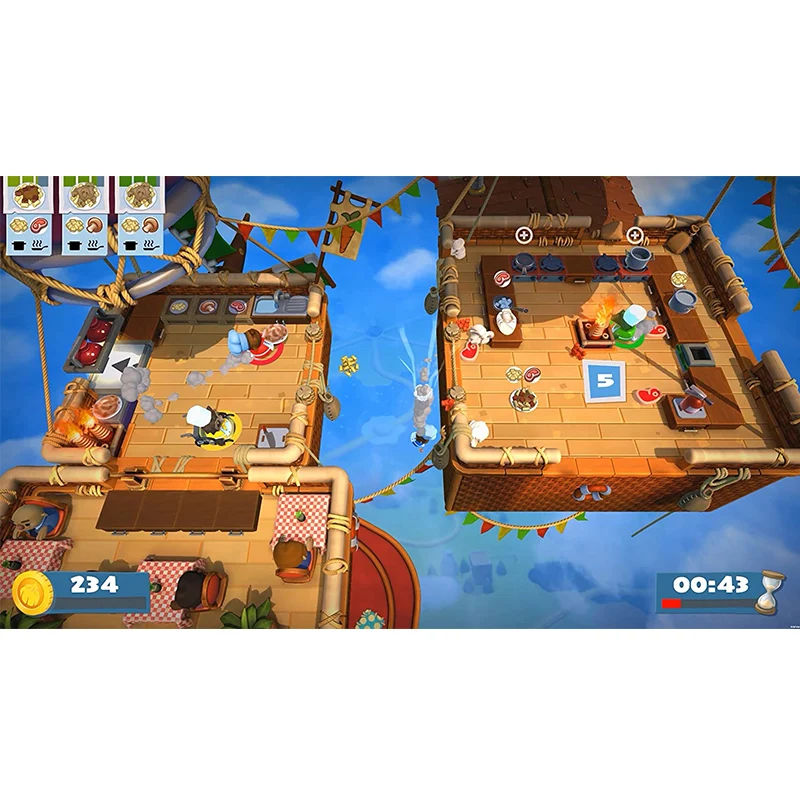 PS4 game Overcooked! 2 [R2] (English/Chinese) physical version for PlayStation 4