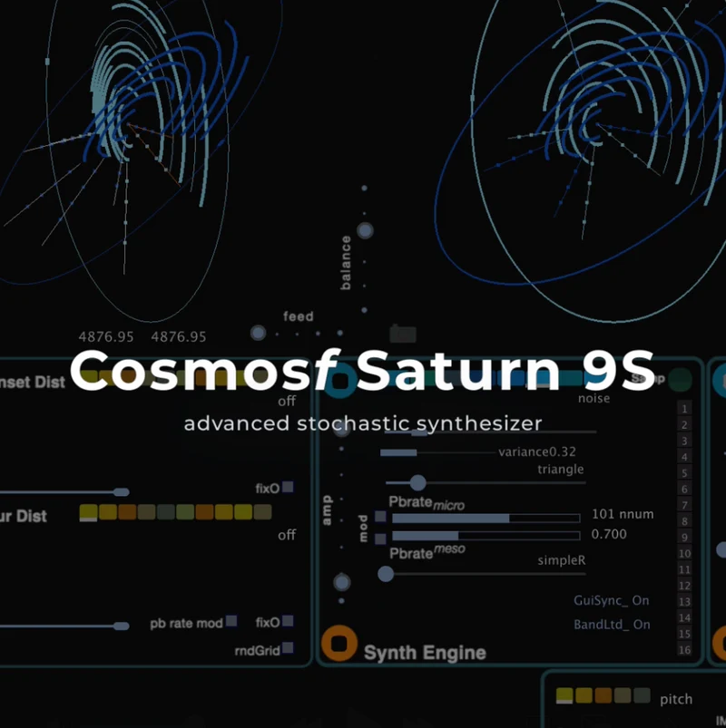 Cosmosf Saturn Stochastic Synthesizer 9S