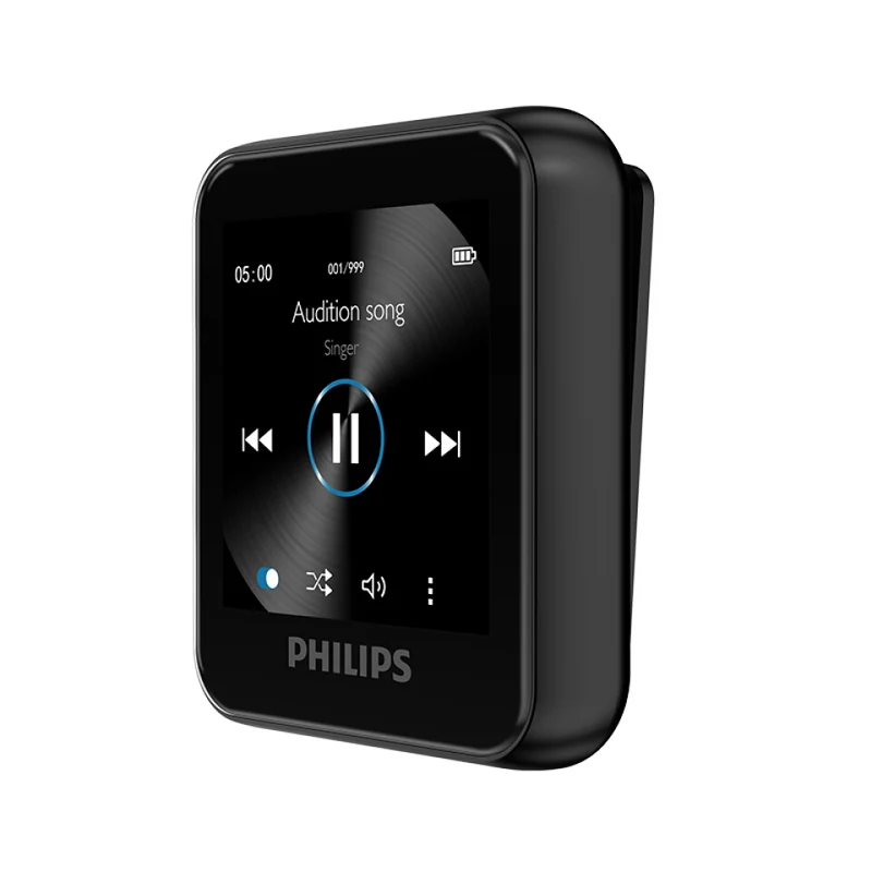 Philips Mini MP3 Player SA6116 Bluetooth Sports Digital Music Player with Clip