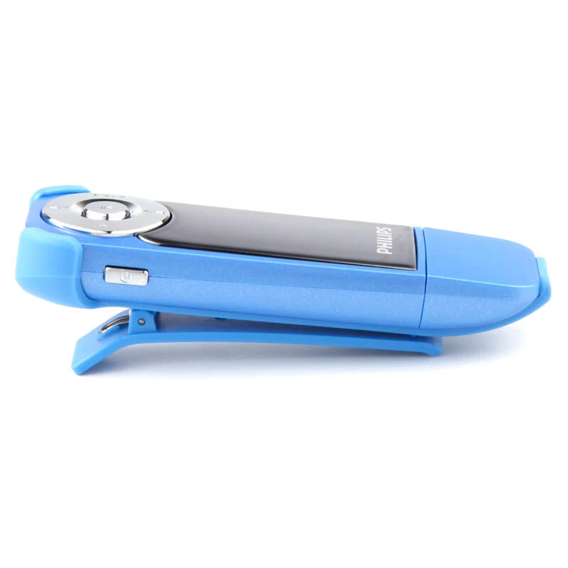 Philips SA1208 Mini Clip MP3 Player with Direct USB Digital Player FM Radio / 8GB