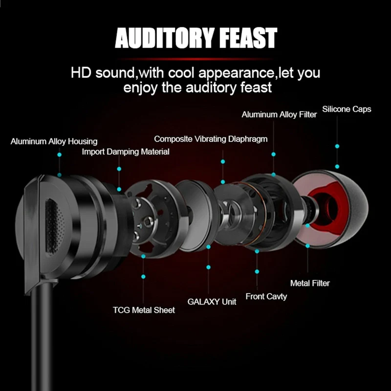 Super Bass In-Ear Headset Kopfhörer KZ DM9 Professional Gunmetal in PU Hardcase