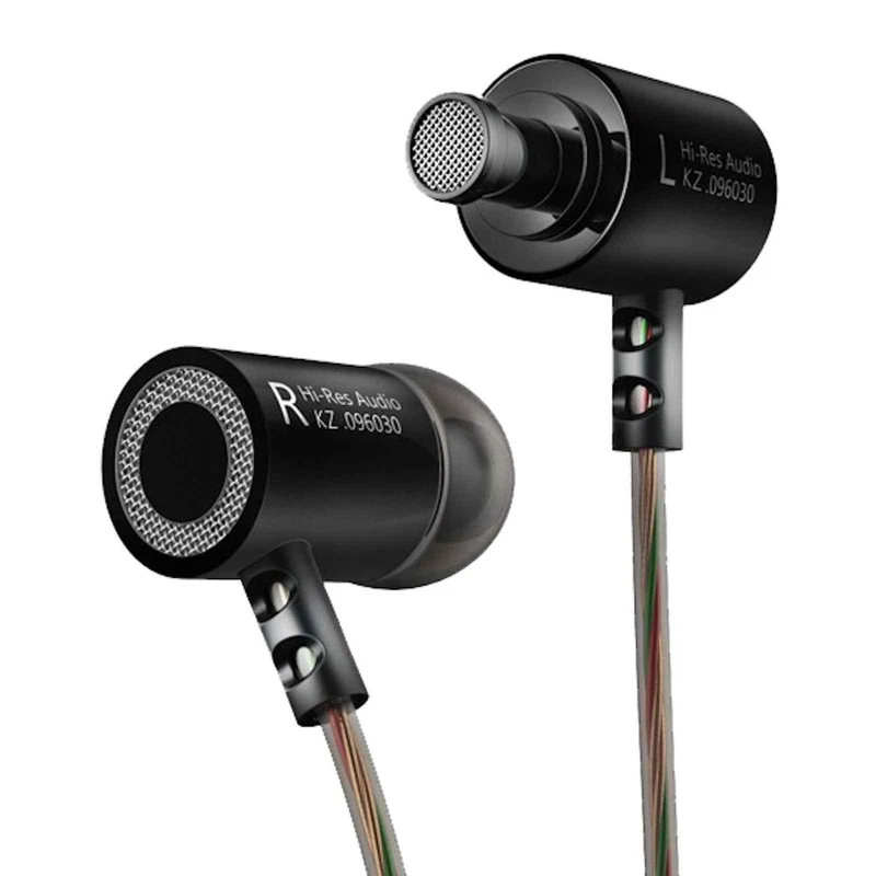 Original KZ Z1 black High-End Kopfhörer In-Ear PU-Hardcase Bass Beats