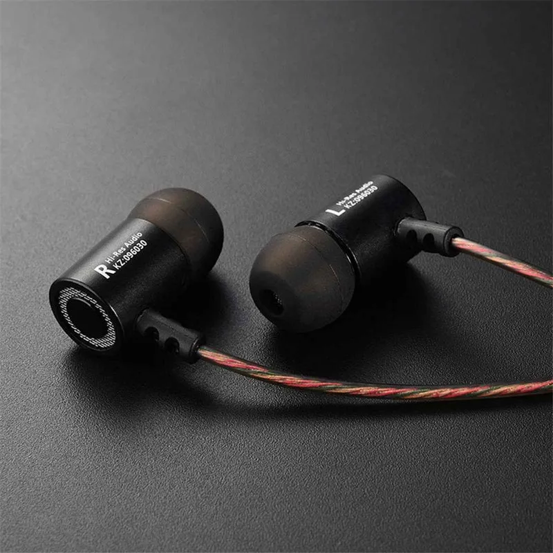 Original KZ Z1 black High-End Kopfhörer In-Ear PU-Hardcase Bass Beats