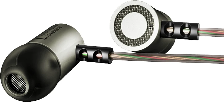 Original KZ ED4 gunmetal silber High-End Kopfhörer In-Ear PU-Hardcase Bass Beats