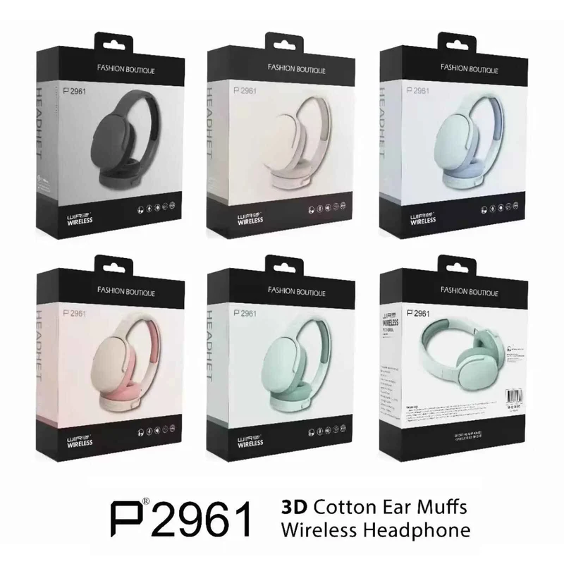 Wireless Bluetooth 5.3 Kopfhörer Bass Over Ear Hifi Stereo Headset True Sport