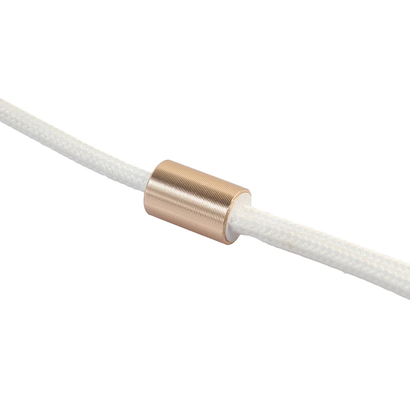 Audio Doppler Kabel Winkelstecker Kopfhörer 3.5mm Stecker > 2 Buchse weiss