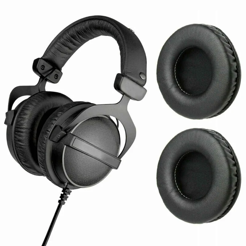 Kunstleder Ohrpolster Kopfband Beyerdynamic DT990 DT880 DT770 Kopfhörer